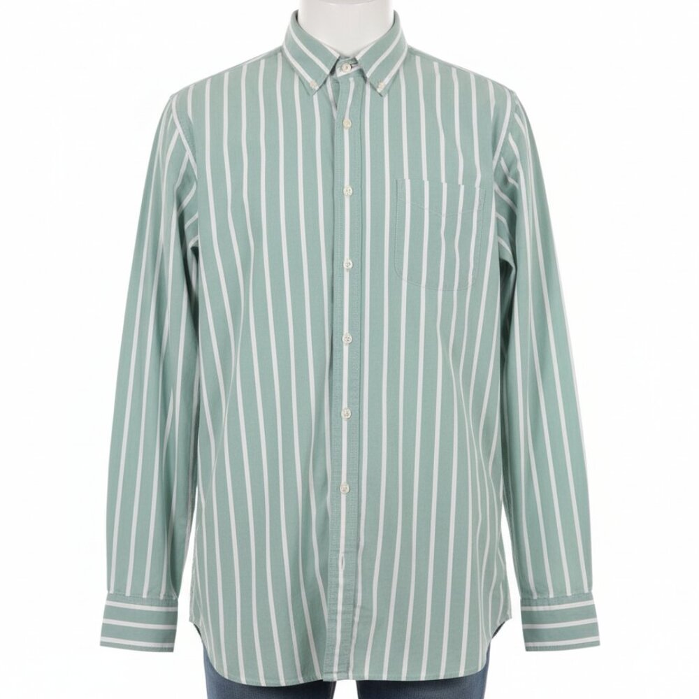 Land's End Men's Tailored Fit Shirt Size Medium Business Casual